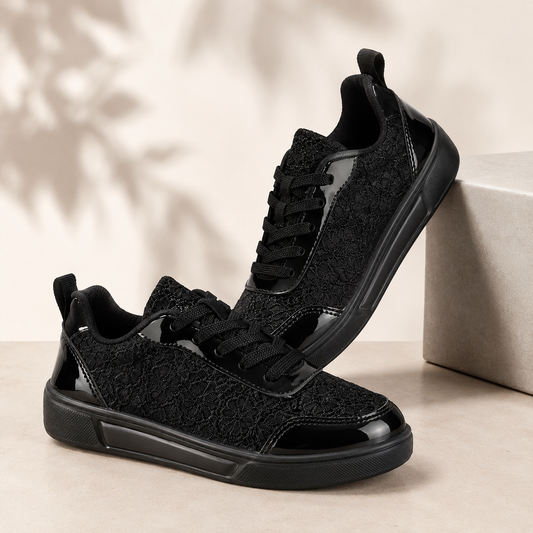 Flor | Zapatillas con encaje floral