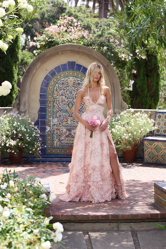Celeste – Vestido Floral Romántico