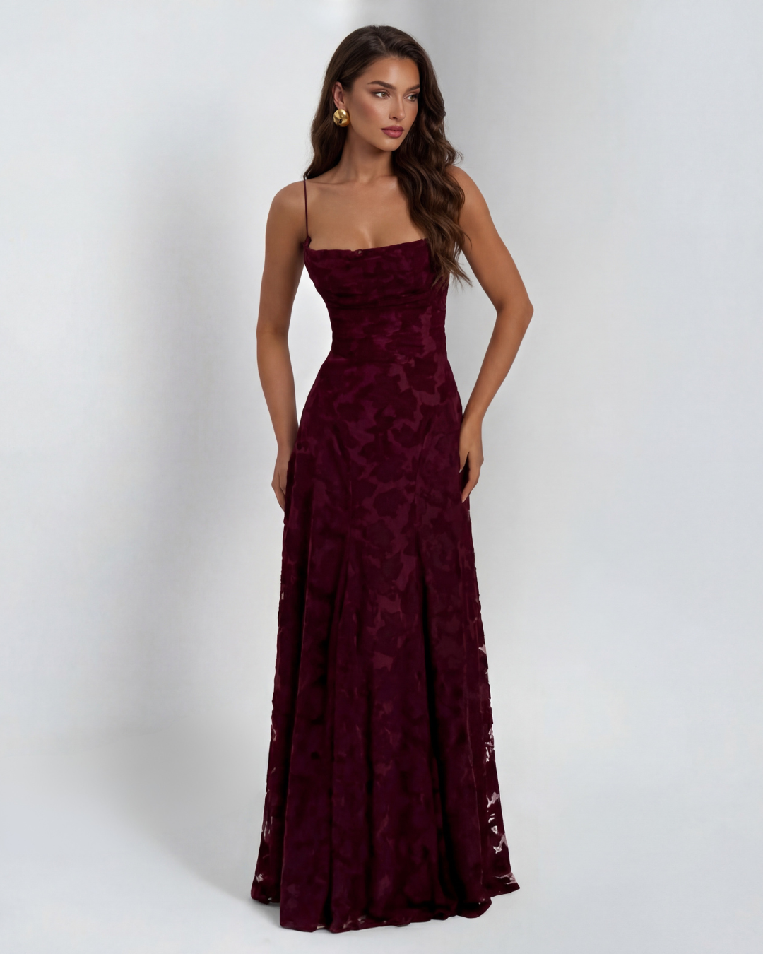 Victoria - Vestido Maxi Elegante y Romántico