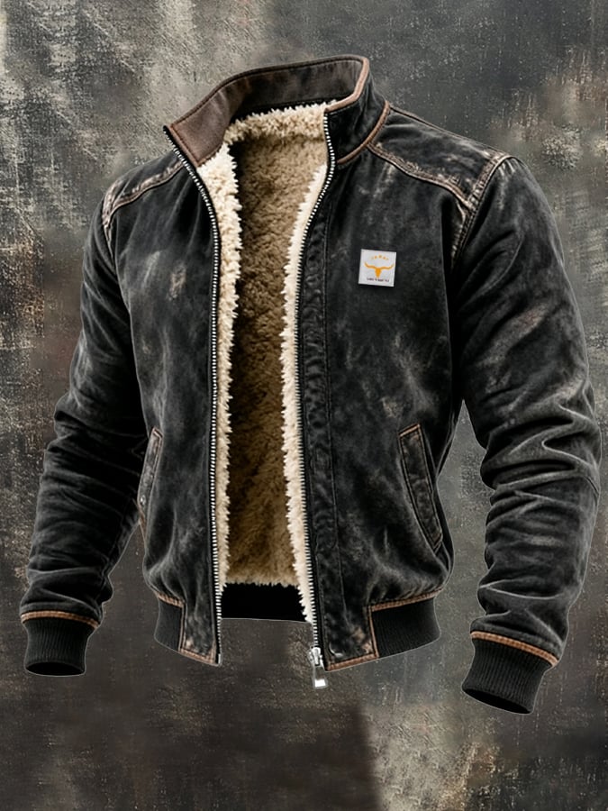 RICCARDO™ | CHAQUETA DE CUERO TÉRMICO
