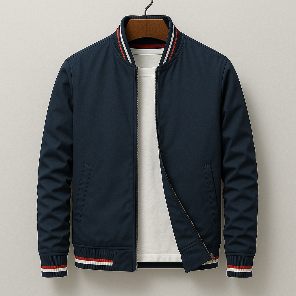 Alsten | Chaqueta Bomber Minimalista