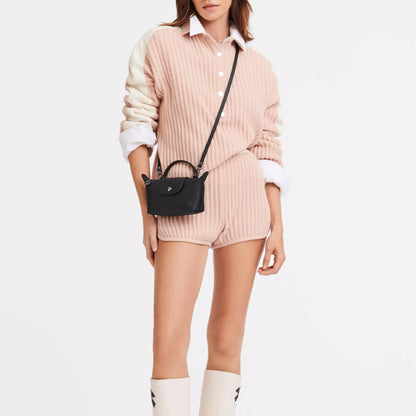 Bolso pequeño de cuero Longchamp