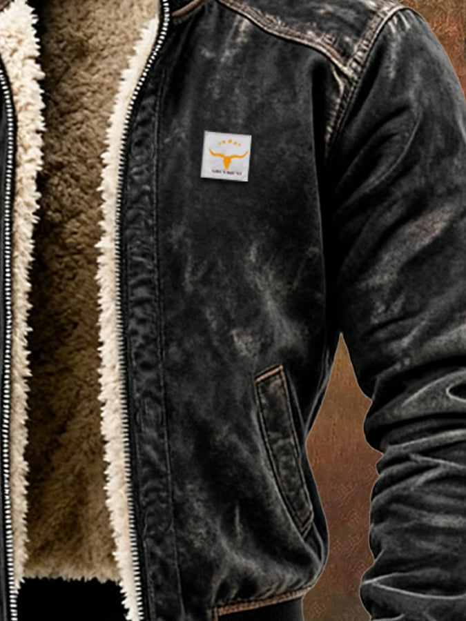 RICCARDO™ | CHAQUETA DE CUERO TÉRMICO