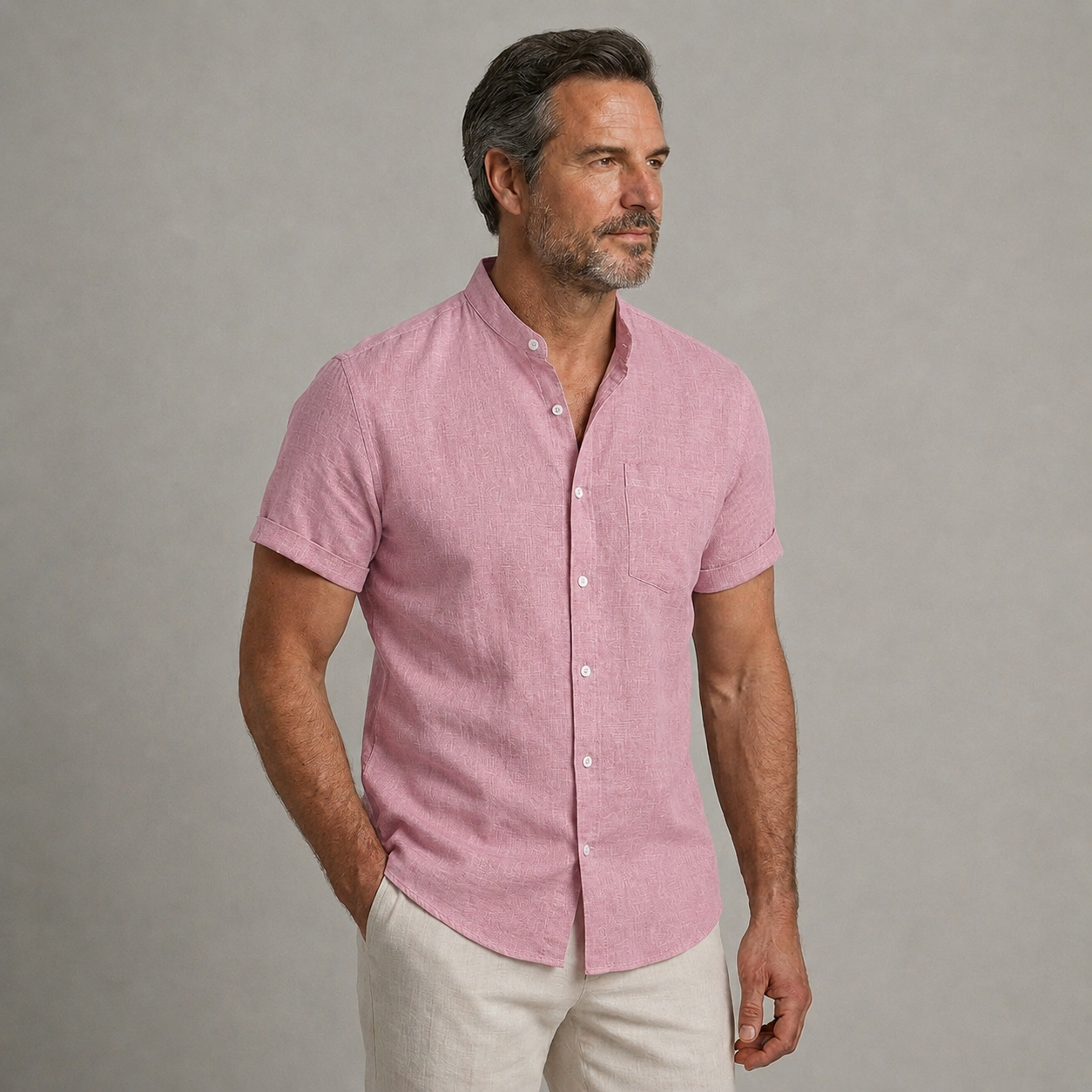 Elías | Camisa ligera de lino para hombre