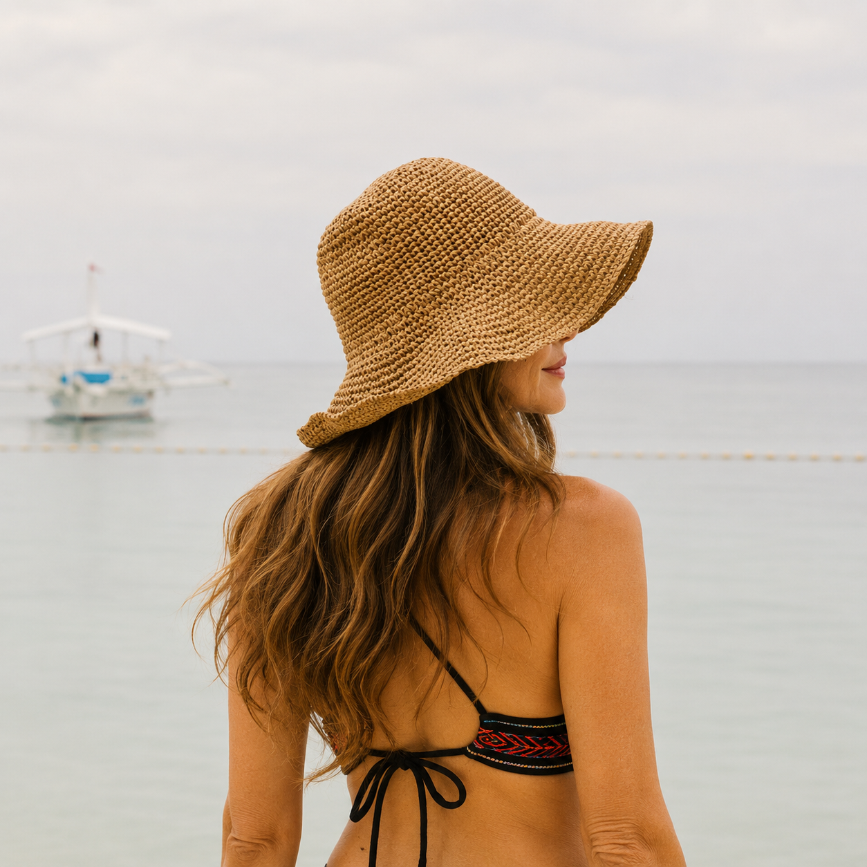 Sombrero Cala | Elegancia Natural Bajo el Sol