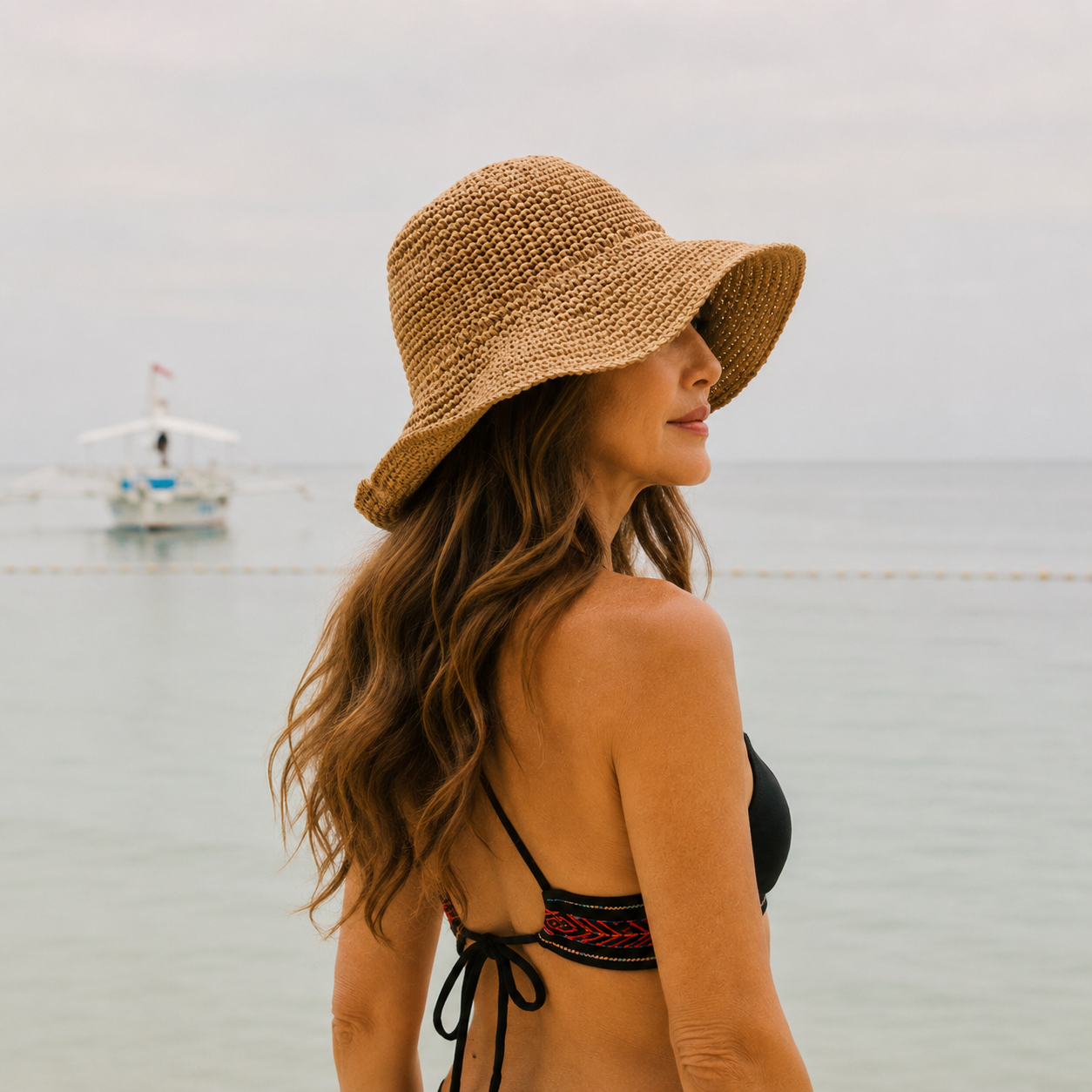 Sombrero Cala | Elegancia Natural Bajo el Sol