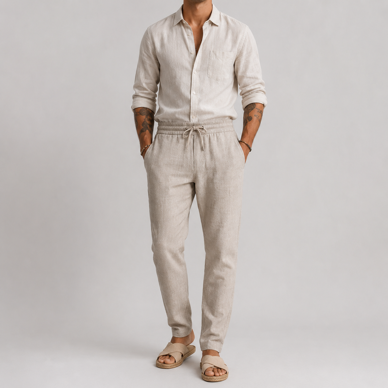 Mateo | Pantalones de lino para verano