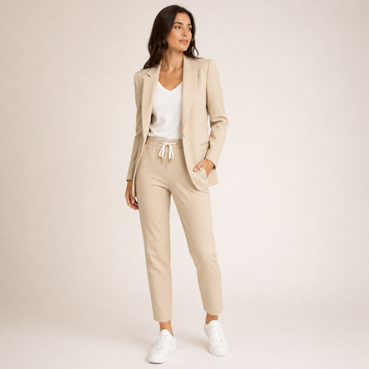 Aleli | Conjunto de traje informal con un toque deportivo