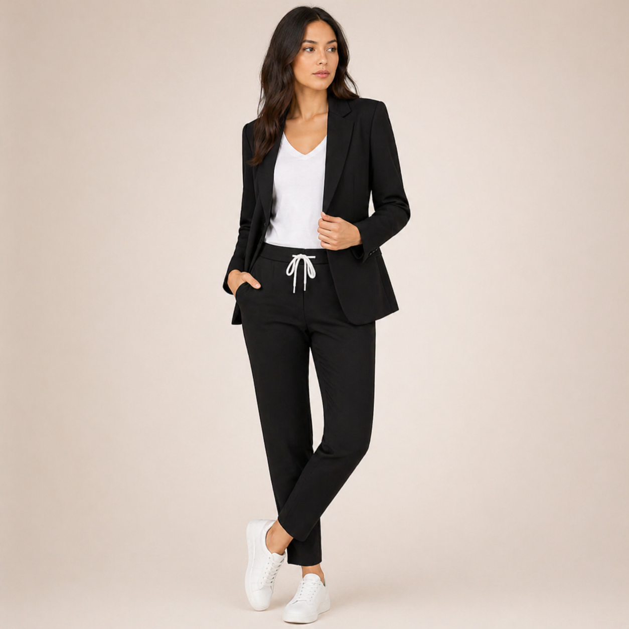 Aleli | Conjunto de traje informal con un toque deportivo