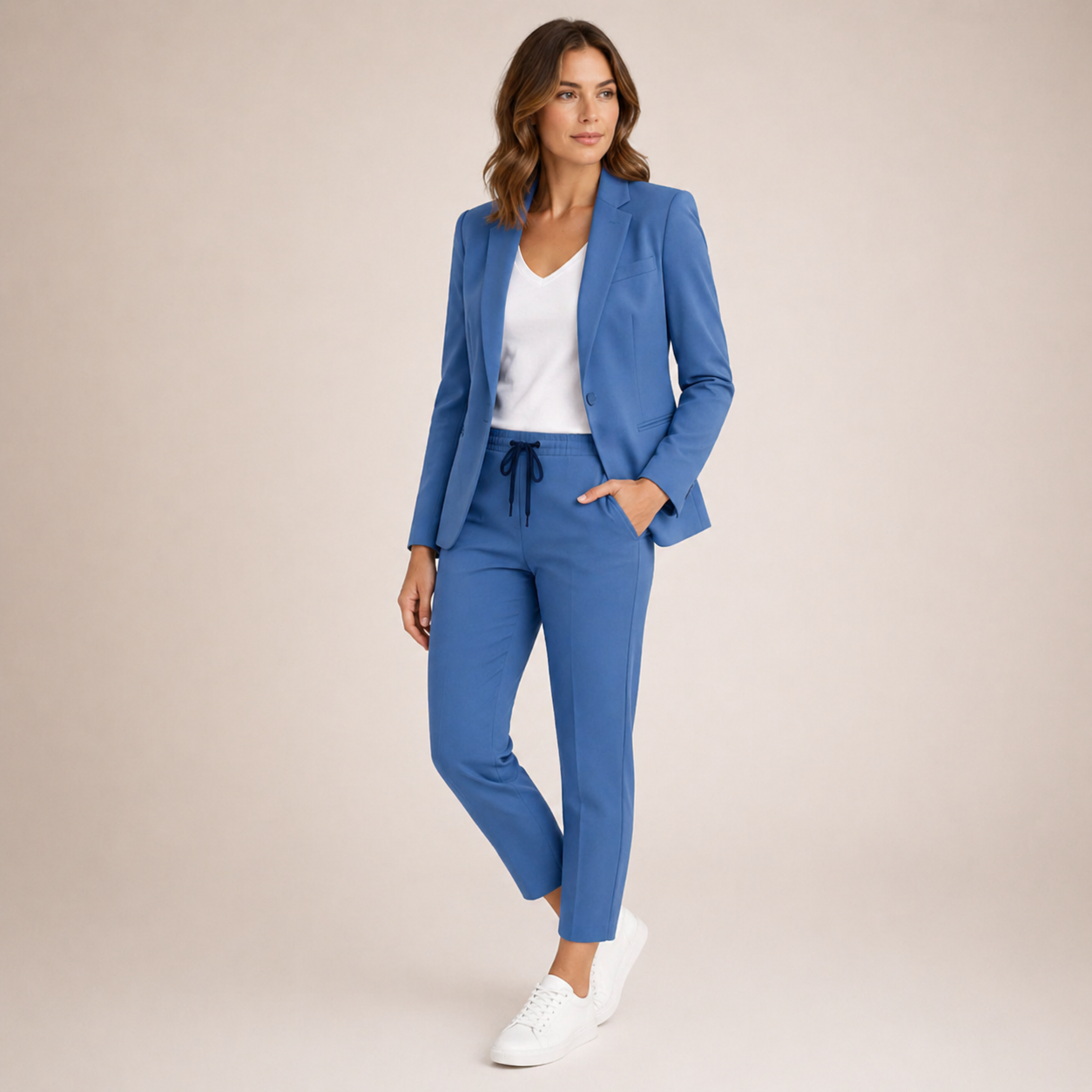 Aleli | Conjunto de traje informal con un toque deportivo