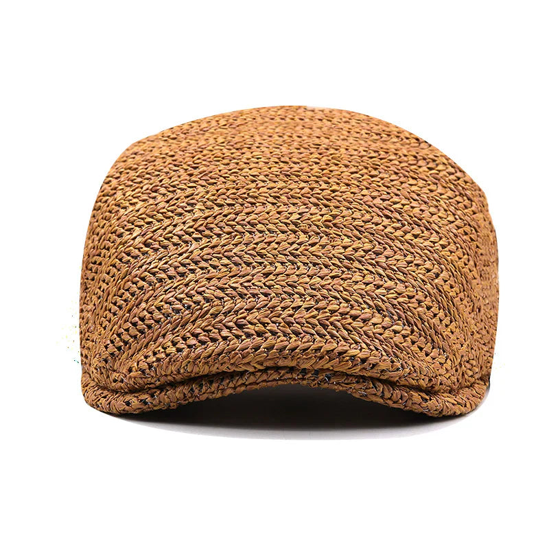 Salvador — Gorra plana de verano en paja