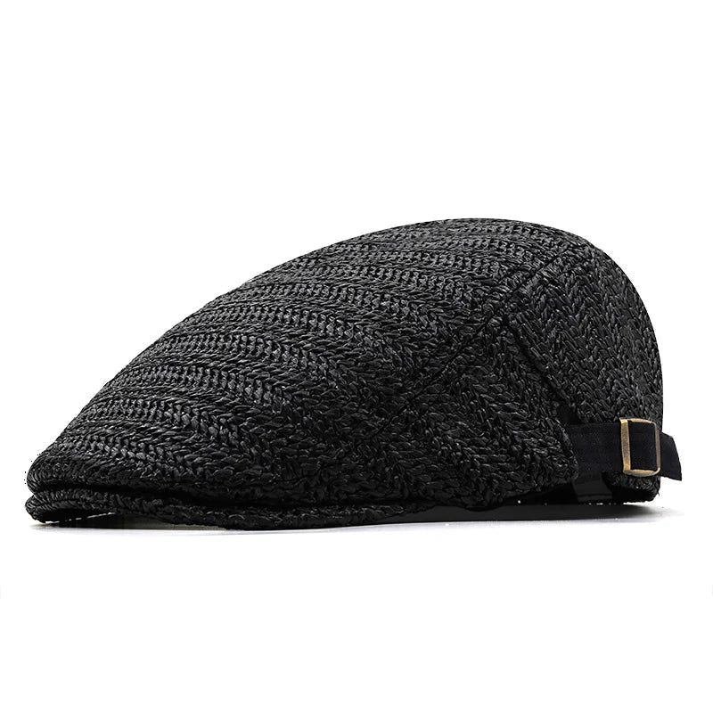 Salvador — Gorra plana de verano en paja