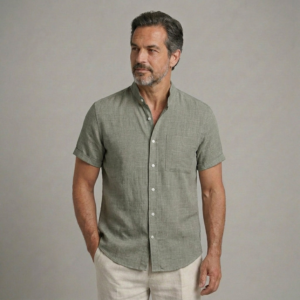 Elías | Camisa ligera de lino para hombre