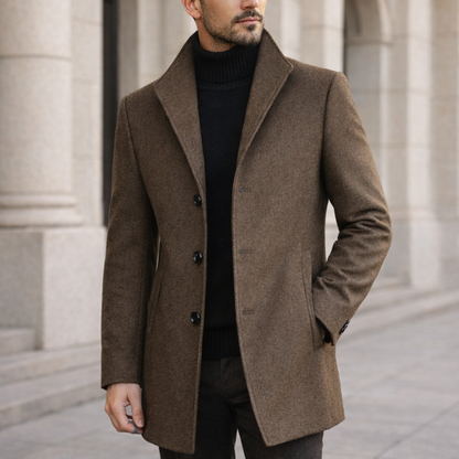 Aurelio™ | Abrigo Largo de Invierno Elegante