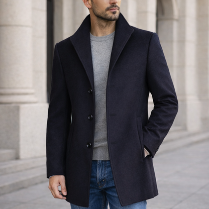 Aurelio™ | Abrigo Largo de Invierno Elegante