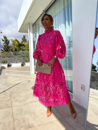 Clara - Vestido Elegante de Encaje