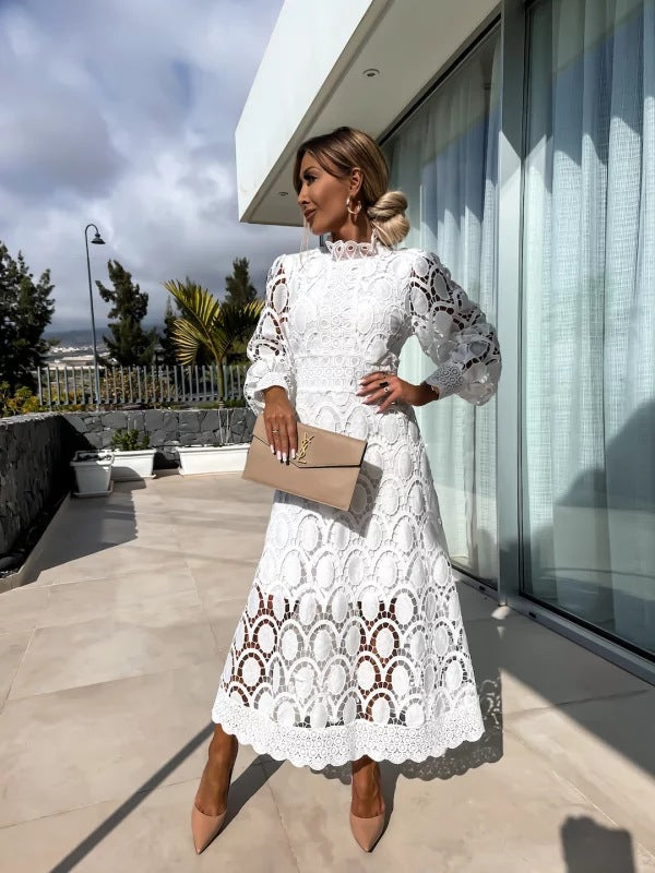 Clara - Vestido Elegante de Encaje