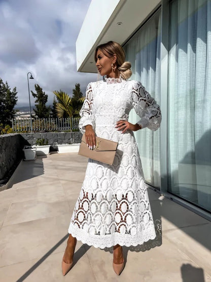 Clara - Vestido Elegante de Encaje