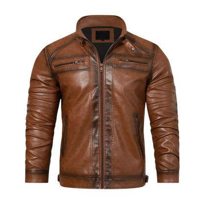 Julian | Chaqueta de Cuero Cruiser