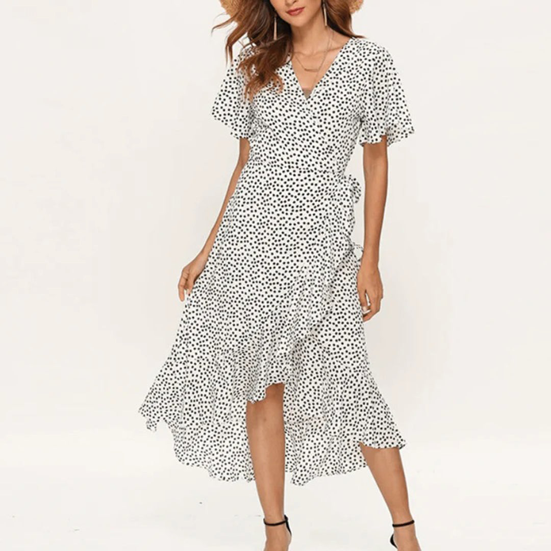 Carlotta | Vestido cruzado de verano