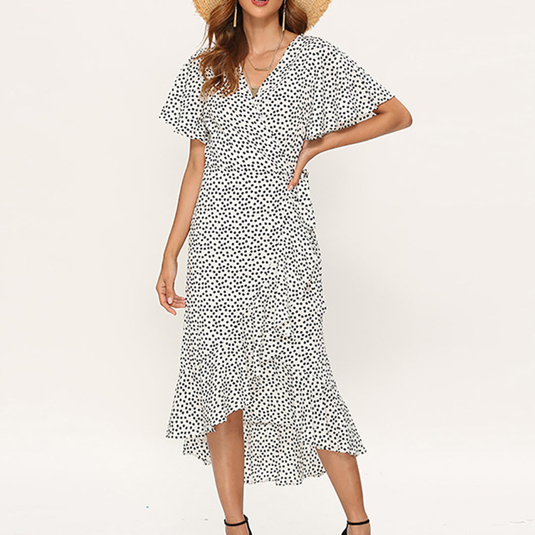 Carlotta | Vestido cruzado de verano