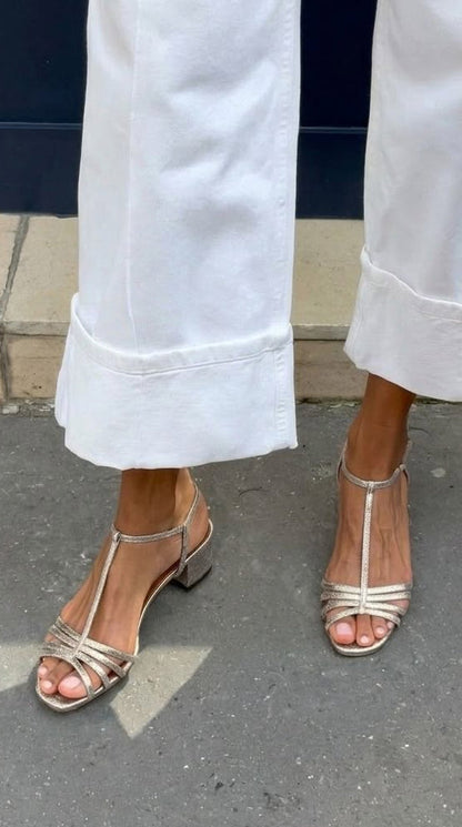Antonia™ | Sandalias de Tacón Bajo