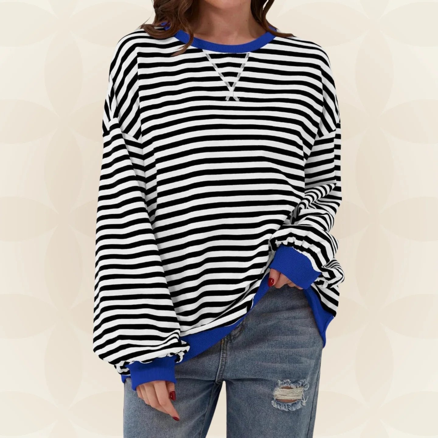 Juliana | Jersey informal sin rayas