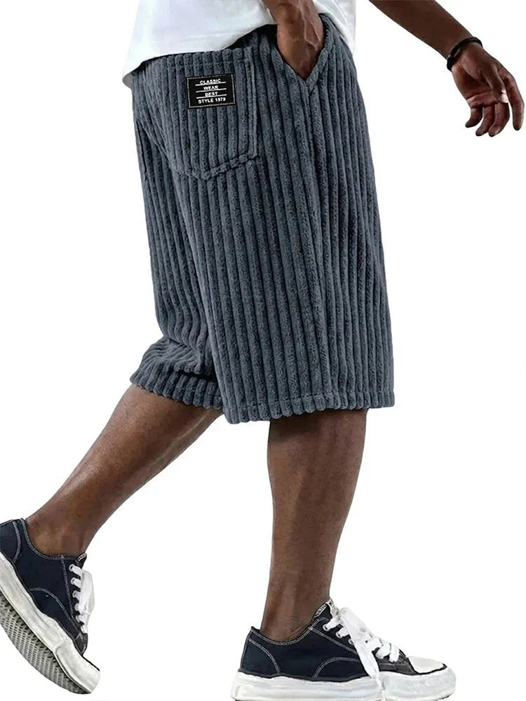 Erik | Cómodos pantalones cortos de punto elástico para el tiempo libre