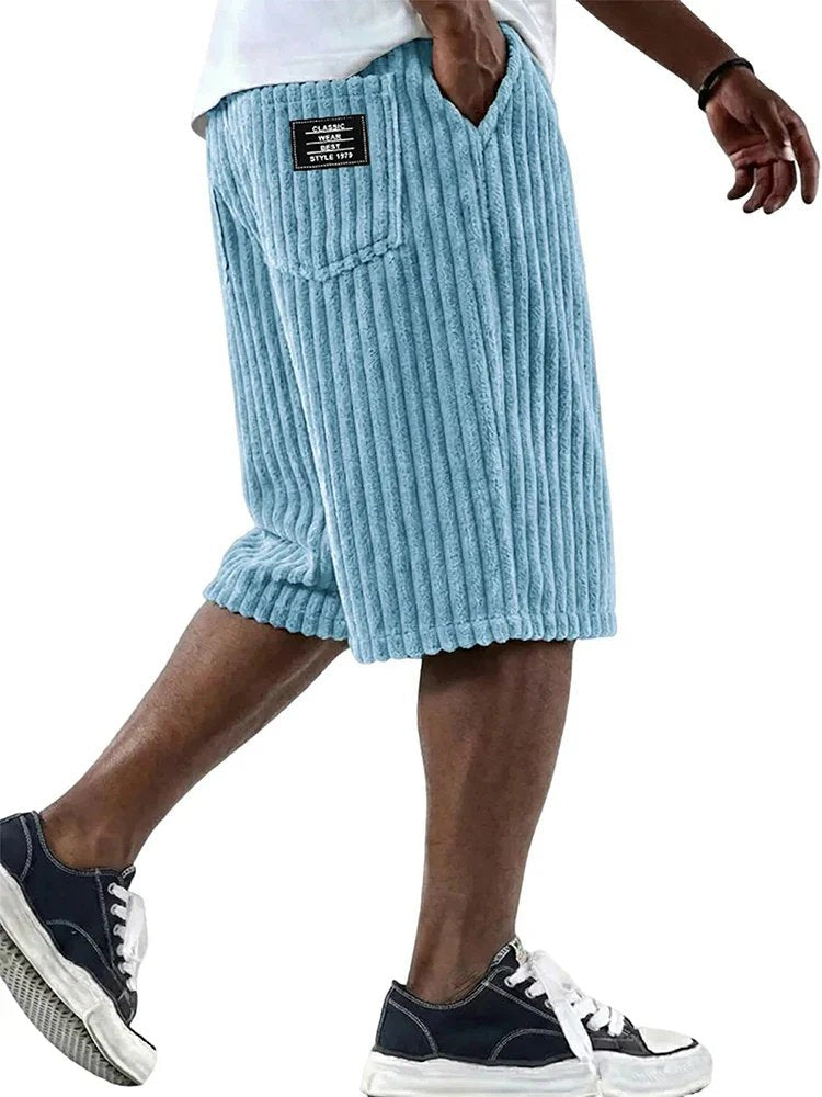Erik | Cómodos pantalones cortos de punto elástico para el tiempo libre
