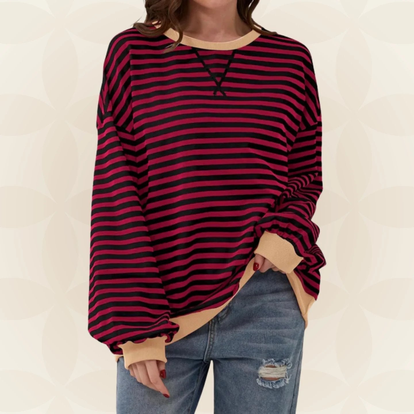 Juliana | Jersey informal sin rayas