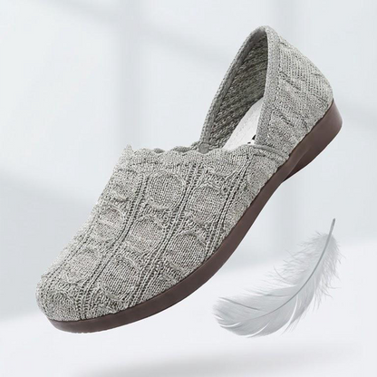 LOLA |👟Zapatos casuales de mujer de tejido transpirable✨ Tejido transpirable que mantiene los pies frescos y cómodos; suela flexible de PVC, ideal para largos paseos🚶