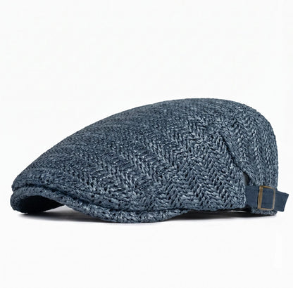 Salvador — Gorra plana de verano en paja